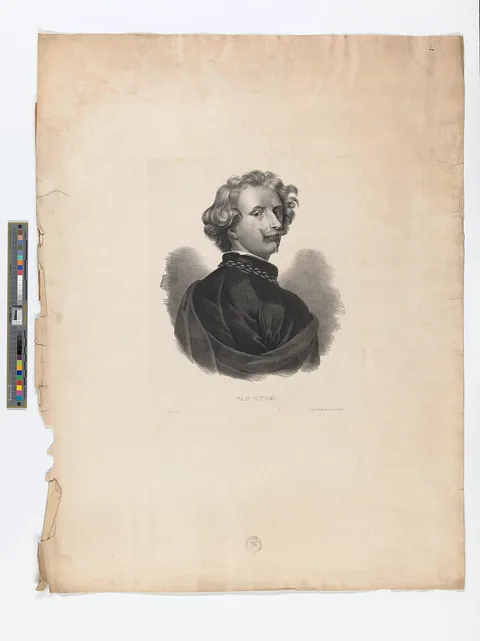 Gustave Adolphe Simonau, Portrait of Anthony van Dyck