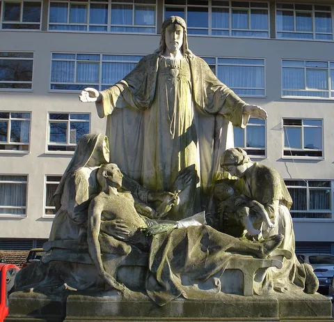 Dorus Hermsen, statue of Sacred Heart of Jesus Christ