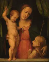 Maestro di Serumido, Madonna
