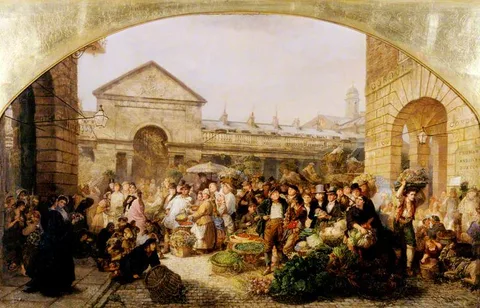 Phoebus Levin, Covent Garden Market, London