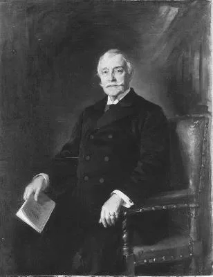 Adolf Pirsch, Portrait of Louis Bartholomeus Johannes Moor (1837-1931)