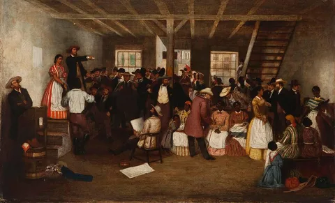 Lefevre James Cranstone, Richmond Slave Market Auction