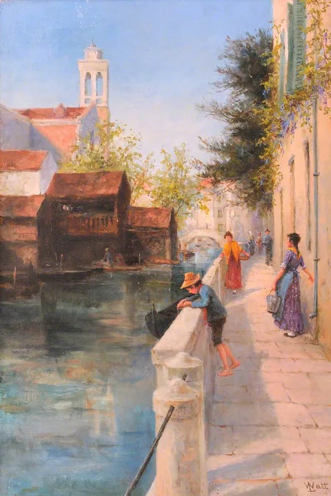 Linnie Watt, St Trovaso, Venice