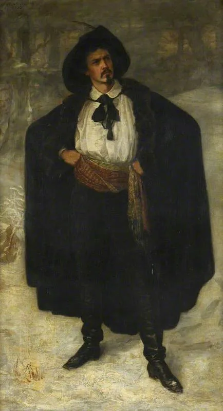 Frank Markham Skipworth, Sir James Jebusa Shannon Dressed as 'Fabien dei Franchi' in 'The Corsican Brothers'