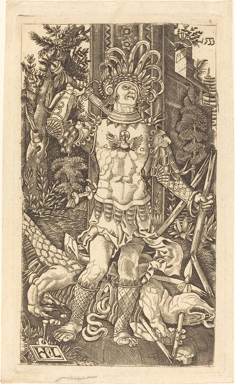Meister HL, Saint George Standing
