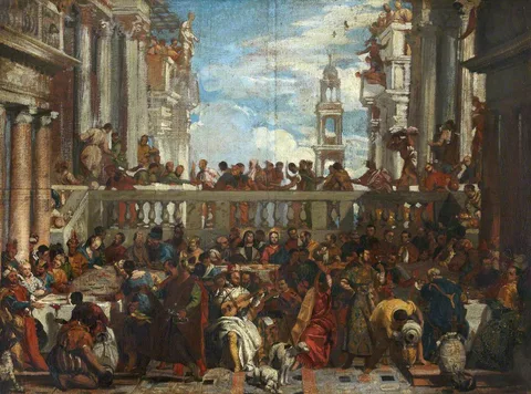 Edward Leahy, The Marriage at Cana (after Paolo Veronese)