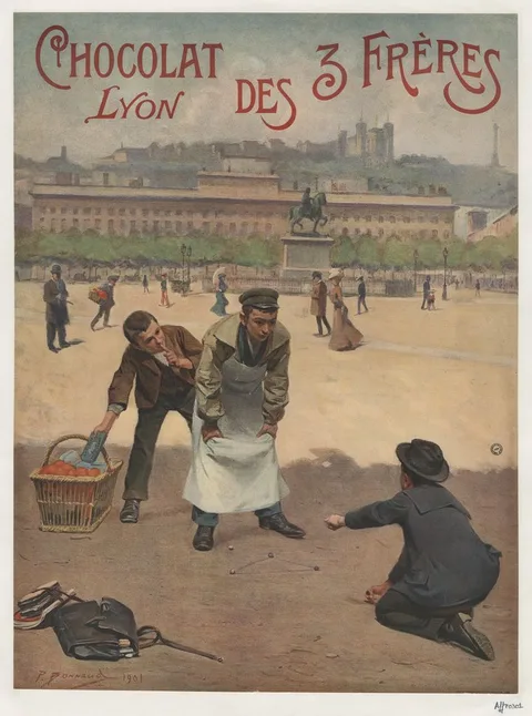 Pierre Bonnaud, Chocolat des trois frères