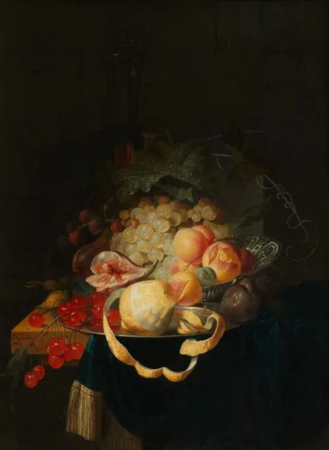 Johannes Hannot, Still Life with Fruit