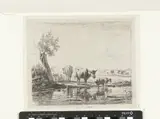 Simon van den Berg, Weidelandschap met koeien bij water