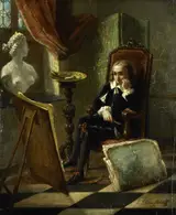 Pierre Joseph Toussaint, De jonge schilder