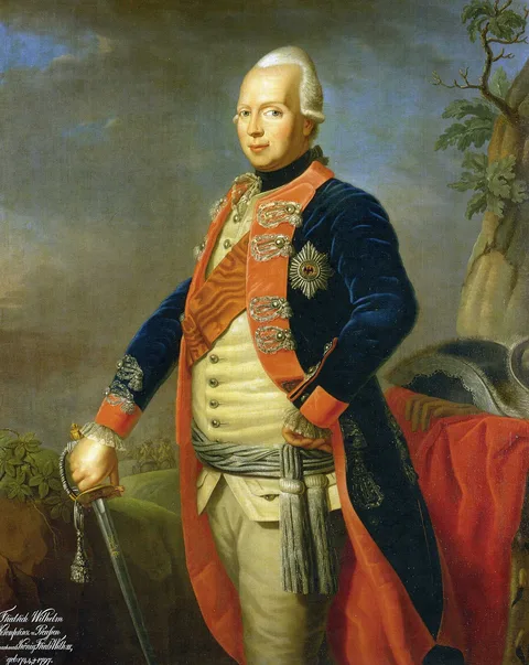 Frédéric Reclam, Friedrich Wilhelm II as Prince of Prussia