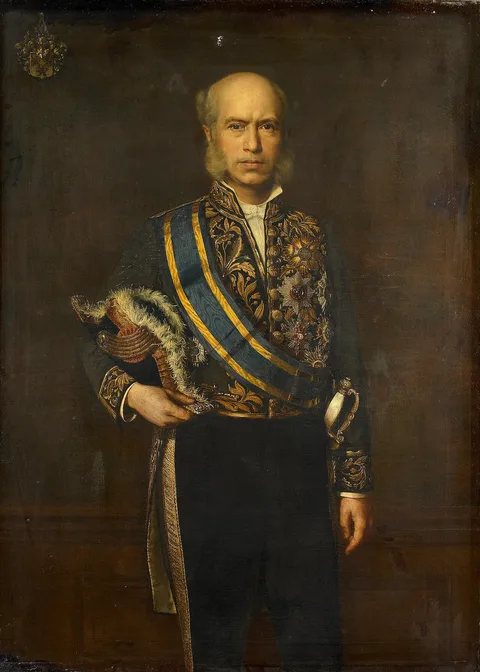 Andries van den Berg, Portrait of Johan Wilhelm van Lansberge