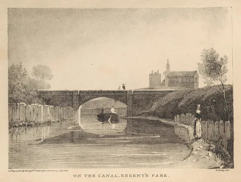 George Harley, On the Canal, Regent's Park