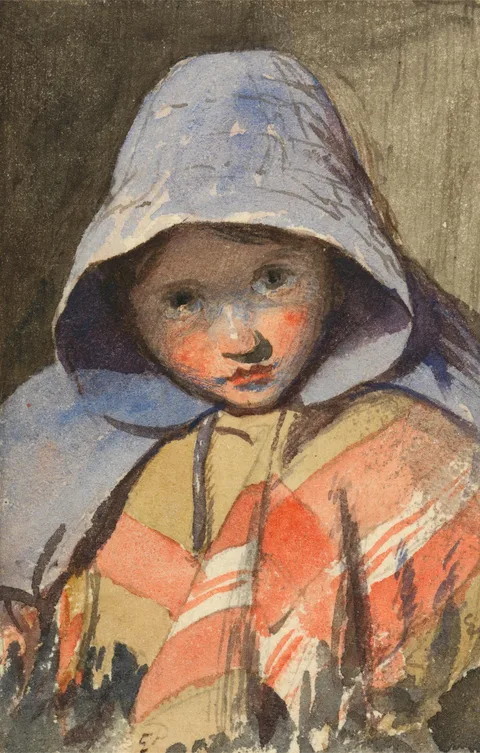 Edward Davis, Head of a Girl