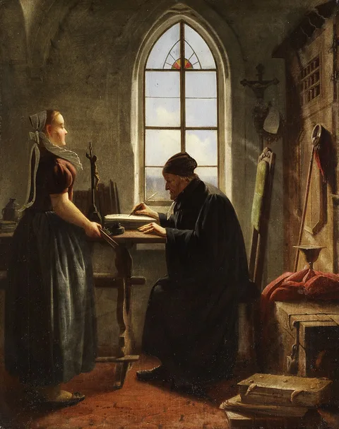 Adolf Werner, The banns of marriage