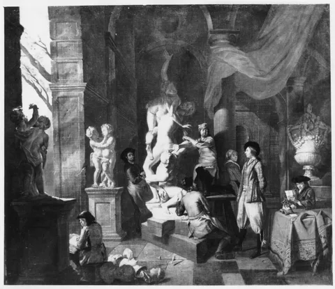 Hendrick Govaerts, Studio of a Sculptor