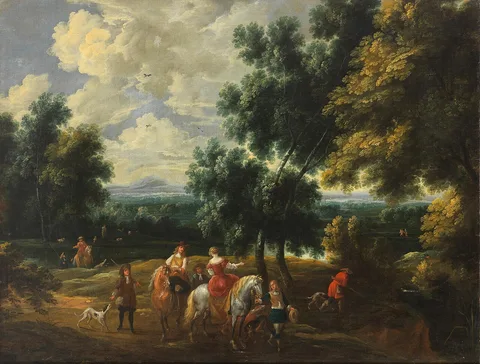 Alexander Casteels the Elder, Christ giving the keys to Saint Peter