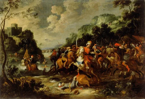 Alexander Casteels the Elder, Joshua Fights the Amalekites