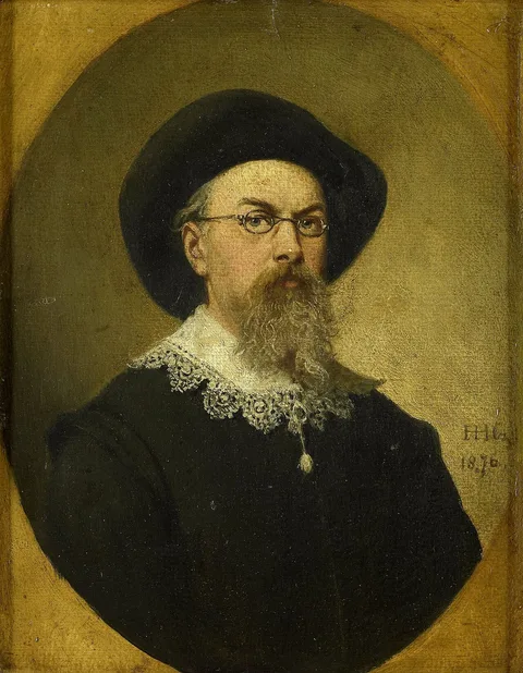Hendrik Hollander, Self Portrait