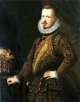 Jean Bahuet, Portrait of Vincenzo I Gonzaga, Duke of Mantua.