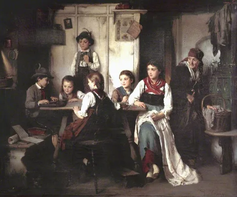 Ludwig Vollmar, The Zither Player
