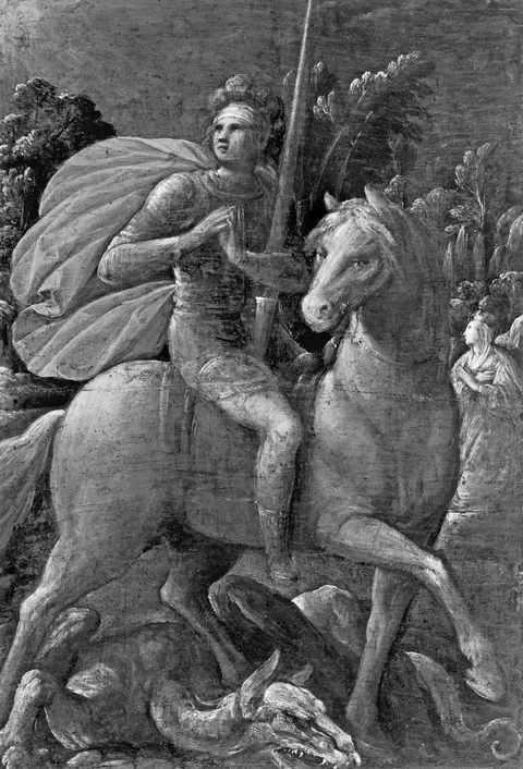 Cesare Rossetti, Saint George and the Dragon