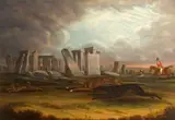 Samuel Spode, Coursing at Stonehenge, Wiltshire