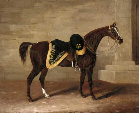 Samuel Spode, Copenhagen, the charger of the Duke of Wellington