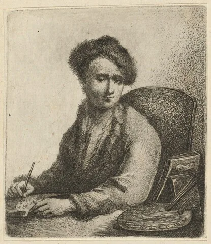 Johann Andreas Benjamin Nothnagel, Self-Portrait