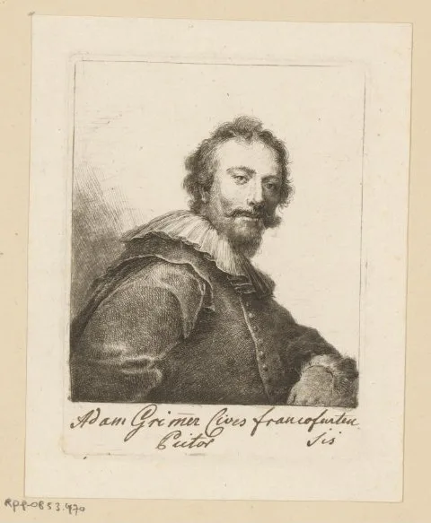 Johann Andreas Benjamin Nothnagel, Portret van Adam Grimmer