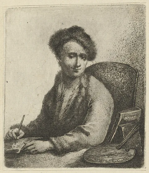 Johann Andreas Benjamin Nothnagel, Self-Portrait