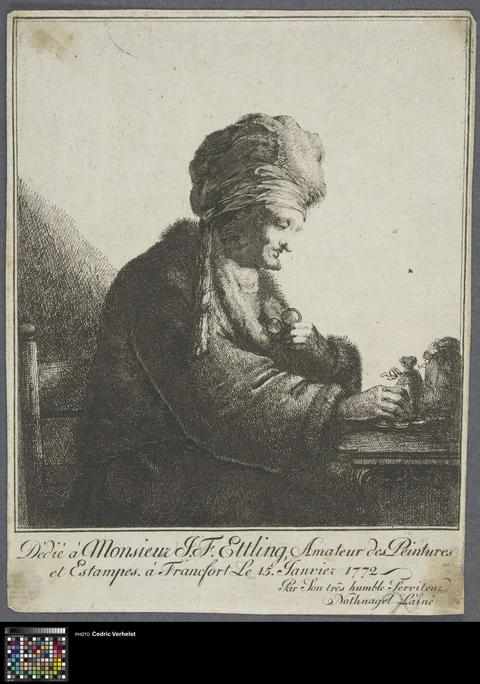 Johann Andreas Benjamin Nothnagel, Turbaned man