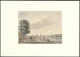 Hermanus Petrus Schouten, Gezicht op de Hogesluis bij Amsteldijk