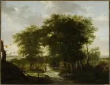 Kazimierz Żwan, Forest landscape.