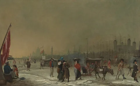 Samuel Collings, Frost on the Thame