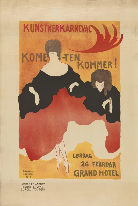 Brynjulf Larsson, Kunstnerkarneval: Kometen kommer!