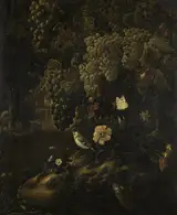 Isac Vromans, Grapes, Flowers and Animals