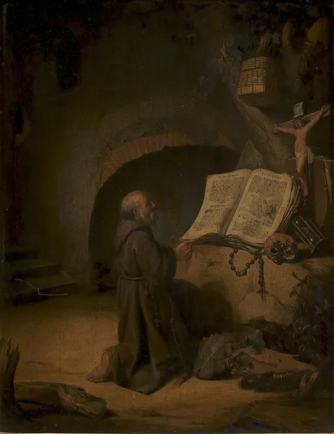 Jacob van Spreeuwen, Eremit Praying