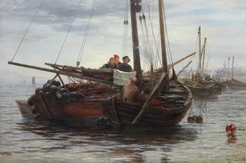 William Fleming Vallance, Reading the War News