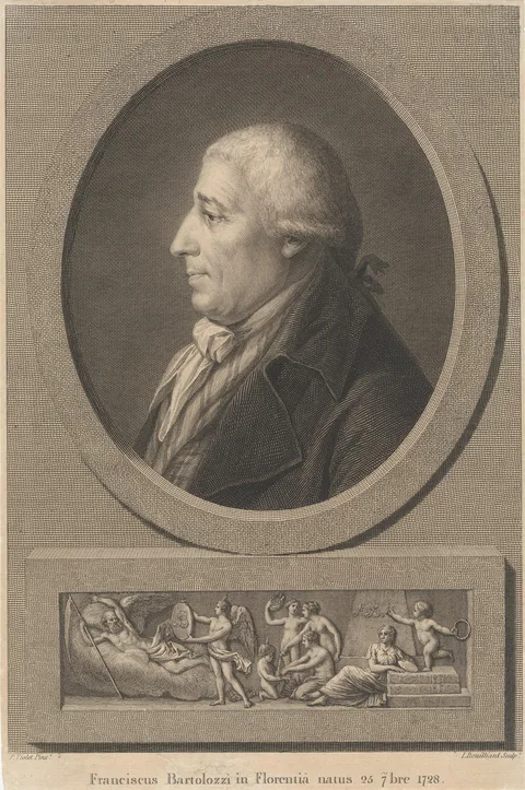 Jacques Bouillard, Franciscus Bartolozzi