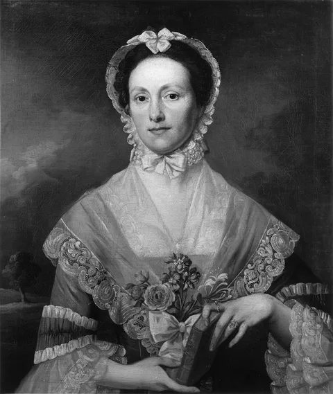 George Beare, Portrait of a Lady Holding a Book