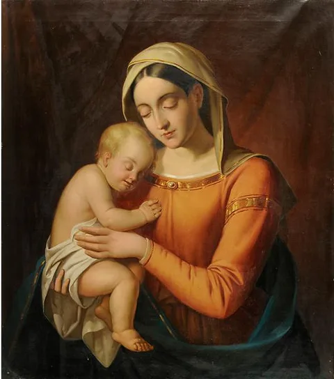 Augusto Tominz, Madonna mit Kind