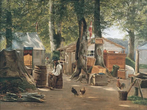 Oscar Carlson, From Dyrehavsbakken