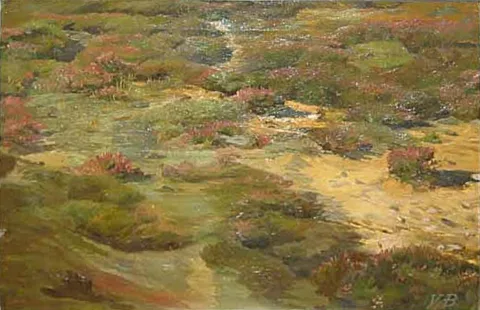 Gustav Vilhelm Blom, A heath landscape.