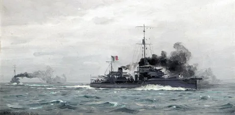 Benjamin Olsen, A French destroyer.
