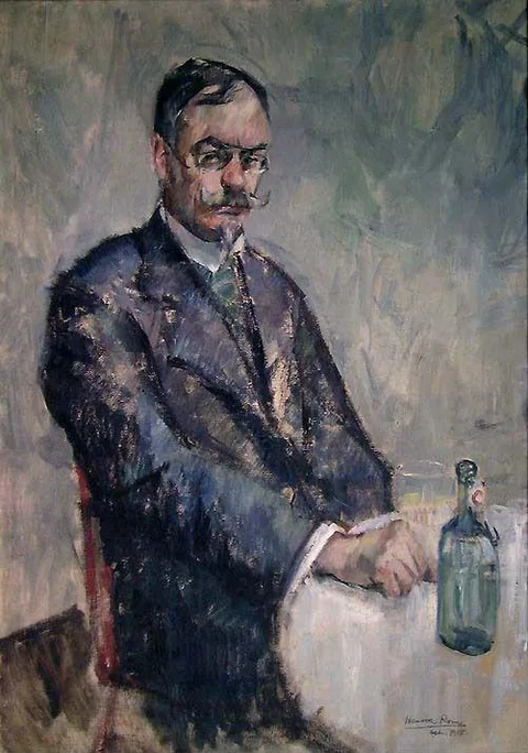 Henrik Rom, Portrait of Sigurd Bødtker