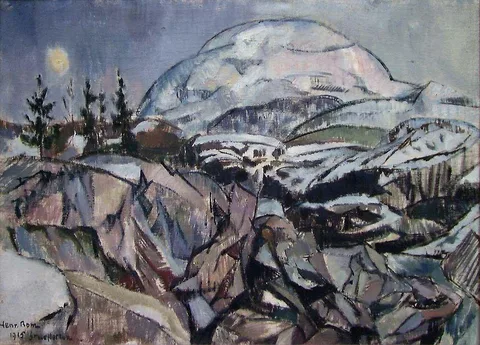 Henrik Rom, Winter in the Mountains