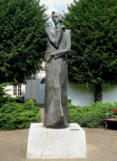 Jan Kucz, Statue of Fryderyk Chopin in Duszniki-Zdrój