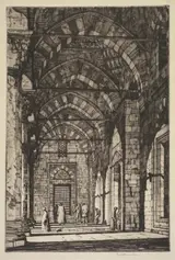 Louis Conrad Rosenberg, Mosque of Sultan Bayazid, Constantinople