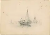 James Goodwyn Clonney, Boats at Anchor